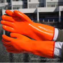 NMSAFETY main travail chine pvc entièrement enduit gants